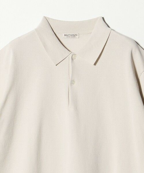 BEAUTY&YOUTH UNITED ARROWS / ビューティー&ユース ユナイテッドアローズ ニット・セーター | デオドラント ショートスリーブ ニットポロ 抗菌防臭 ウォッシャブル | 詳細10