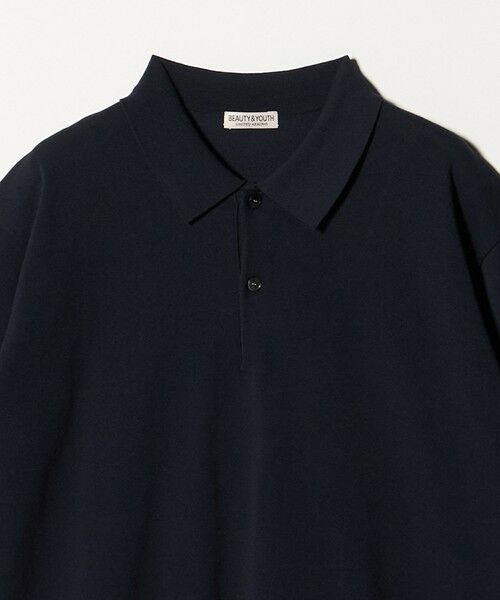 BEAUTY&YOUTH UNITED ARROWS / ビューティー&ユース ユナイテッドアローズ ニット・セーター | デオドラント ショートスリーブ ニットポロ 抗菌防臭 ウォッシャブル | 詳細20