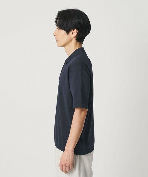 BEAUTY&YOUTH UNITED ARROWS / ビューティー&ユース ユナイテッドアローズ ニット・セーター | デオドラント ショートスリーブ ニットポロ 抗菌防臭 ウォッシャブル | 詳細9