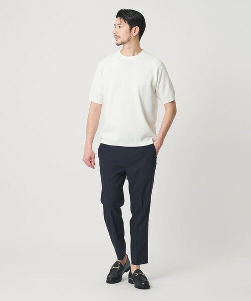 BEAUTY&YOUTH UNITED ARROWS / ビューティー&ユース ユナイテッドアローズ Tシャツ | 【WEB限定 WARDROBE SMART】マシーンウォッシュ ピケニット Tシャツ【抗菌防臭】 | 詳細2