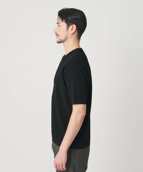 BEAUTY&YOUTH UNITED ARROWS / ビューティー&ユース ユナイテッドアローズ Tシャツ | 【WEB限定 WARDROBE SMART】マシーンウォッシュ ピケニット Tシャツ【抗菌防臭】 | 詳細10