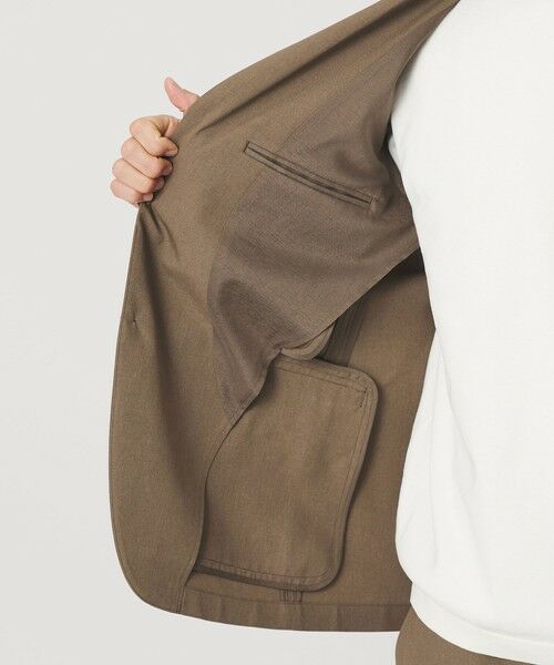 BEAUTY&YOUTH UNITED ARROWS / ビューティー&ユース ユナイテッドアローズ テーラードジャケット | 東レ/TORAY ナノデザイン ２ボタン ジャケット ウォッシャブル セットアップ対応可能 | 詳細10