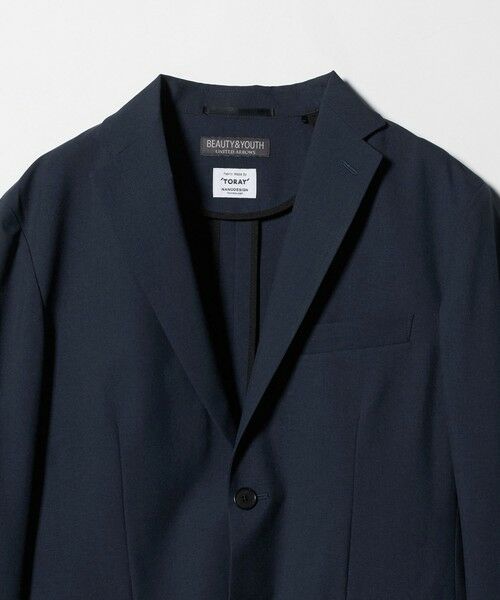 BEAUTY&YOUTH UNITED ARROWS / ビューティー&ユース ユナイテッドアローズ テーラードジャケット | 東レ/TORAY ナノデザイン ２ボタン ジャケット ウォッシャブル セットアップ対応可能 | 詳細22