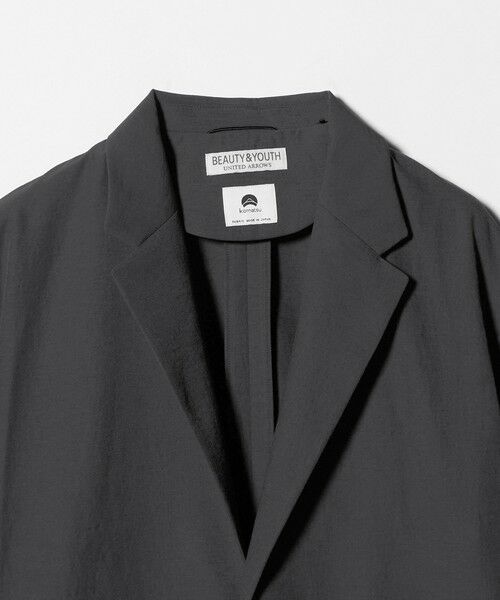 BEAUTY&YOUTH UNITED ARROWS / ビューティー&ユース ユナイテッドアローズ テーラードジャケット | KOMATSU PACK 2ボタン リラックス ジャケット セットアップ対応 撥水 ウォッシャブル | 詳細6