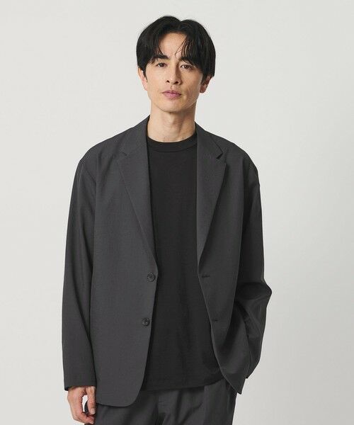 BEAUTY&YOUTH UNITED ARROWS / ビューティー&ユース ユナイテッドアローズ テーラードジャケット | KOMATSU PACK 2ボタン リラックス ジャケット セットアップ対応 撥水 ウォッシャブル | 詳細2