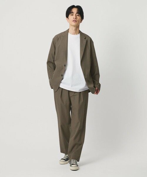 BEAUTY&YOUTH UNITED ARROWS / ビューティー&ユース ユナイテッドアローズ テーラードジャケット | KOMATSU PACK 2ボタン リラックス ジャケット セットアップ対応 撥水 ウォッシャブル | 詳細11