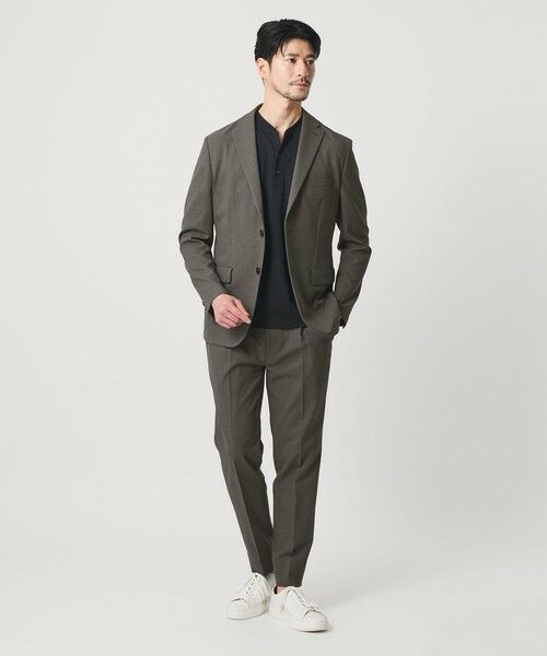 BEAUTY&YOUTH UNITED ARROWS / ビューティー&ユース ユナイテッドアローズ セットアップ | 【WEB限定 WARDROBE SMART】ライト オックスフォード セットアップ/ジャケット&イージーパンツ(MD.GRAY)