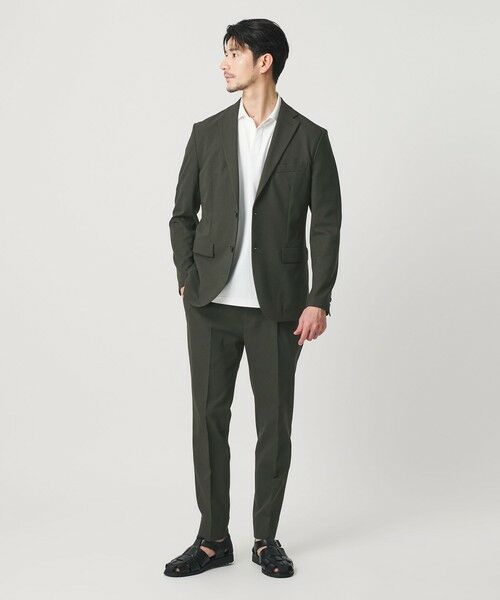 BEAUTY&YOUTH UNITED ARROWS / ビューティー&ユース ユナイテッドアローズ セットアップ | 【WEB限定 WARDROBE SMART】ライト オックスフォード セットアップ/ジャケット&イージーパンツ | 詳細13