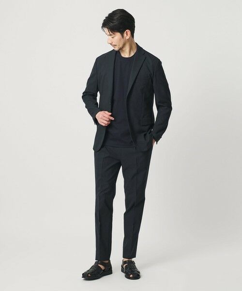 BEAUTY&YOUTH UNITED ARROWS / ビューティー&ユース ユナイテッドアローズ セットアップ | 【WEB限定 WARDROBE SMART】ライト オックスフォード セットアップ/ジャケット&イージーパンツ(NAVY)