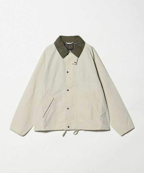 BEAUTY&YOUTH UNITED ARROWS / ビューティー&ユース ユナイテッドアローズ ナイロンジャケット | ＜Barbour＞トランスポート ナイロン カジュアル ジャケット（OFF WHITE）
