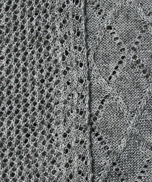BEAUTY&YOUTH UNITED ARROWS / ビューティー&ユース ユナイテッドアローズ カーディガン・ボレロ | アイレットパターン シアー カーディガン | 詳細9