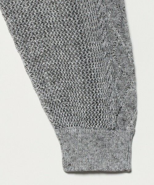 BEAUTY&YOUTH UNITED ARROWS / ビューティー&ユース ユナイテッドアローズ カーディガン・ボレロ | アイレットパターン シアー カーディガン | 詳細7