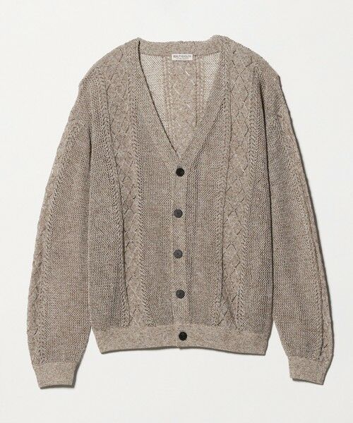 BEAUTY&YOUTH UNITED ARROWS / ビューティー&ユース ユナイテッドアローズ カーディガン・ボレロ | アイレットパターン シアー カーディガン | 詳細22