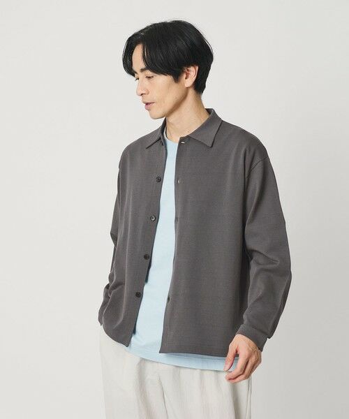 BEAUTY&YOUTH UNITED ARROWS / ビューティー&ユース ユナイテッドアローズ カーディガン・ボレロ | デオドラント ニット シャツ 抗菌防臭 ウォッシャブル | 詳細10