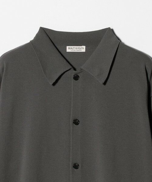 BEAUTY&YOUTH UNITED ARROWS / ビューティー&ユース ユナイテッドアローズ カーディガン・ボレロ | デオドラント ニット シャツ 抗菌防臭 ウォッシャブル | 詳細14