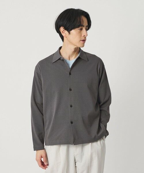 BEAUTY&YOUTH UNITED ARROWS / ビューティー&ユース ユナイテッドアローズ カーディガン・ボレロ | デオドラント ニット シャツ 抗菌防臭 ウォッシャブル | 詳細11