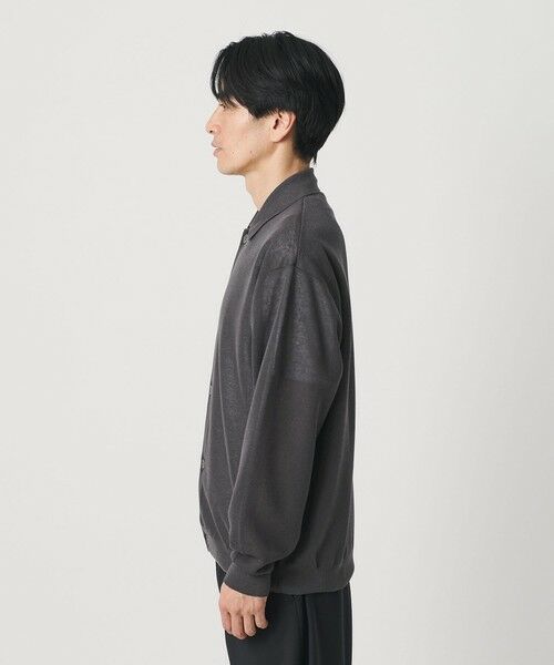 BEAUTY&YOUTH UNITED ARROWS / ビューティー&ユース ユナイテッドアローズ カーディガン・ボレロ | シアー ミラノ ポロジャケット ウォッシャブル | 詳細17