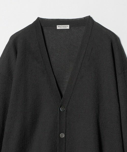 BEAUTY&YOUTH UNITED ARROWS / ビューティー&ユース ユナイテッドアローズ カーディガン・ボレロ | エアミラノ Vネック カーディガン ウォッシャブル 抗菌 防臭機能付き | 詳細20