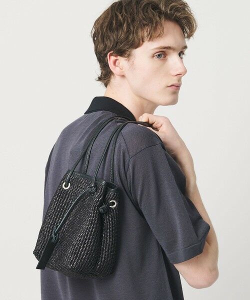 BEAUTY&YOUTH UNITED ARROWS / ビューティー&ユース ユナイテッドアローズ ハンドバッグ | ＜LA UNIQA＞巾着 BAG | 詳細3