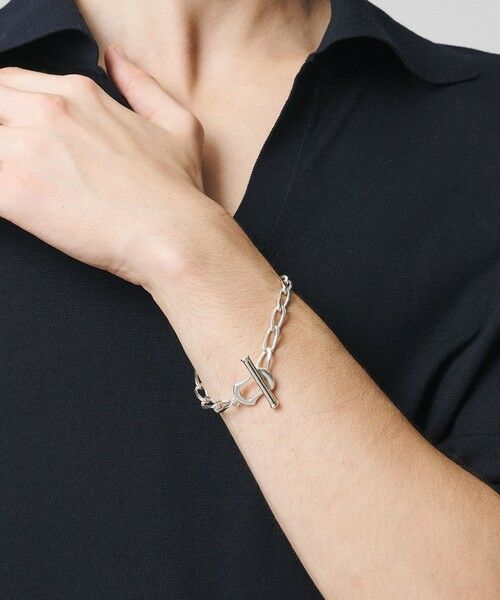 BEAUTY&YOUTH UNITED ARROWS / ビューティー&ユース ユナイテッドアローズ ブレスレット・バングル | ＜eoa＞オーヴァル チェーン ブレスレット（SILVER）