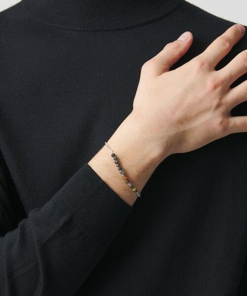 BEAUTY&YOUTH UNITED ARROWS / ビューティー&ユース ユナイテッドアローズ ブレスレット・バングル | ＜eoa＞ストーン チェーン ブレスレット | 詳細1