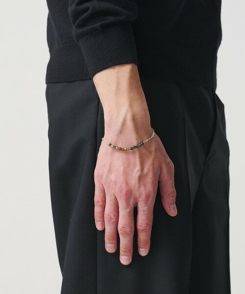 BEAUTY&YOUTH UNITED ARROWS / ビューティー&ユース ユナイテッドアローズ ブレスレット・バングル | ＜eoa＞ストーン チェーン ブレスレット | 詳細2