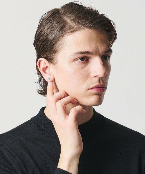 BEAUTY&YOUTH UNITED ARROWS / ビューティー&ユース ユナイテッドアローズ ピアス・イヤリング | ＜eoa＞ストーン スタッズ ピアス | 詳細1