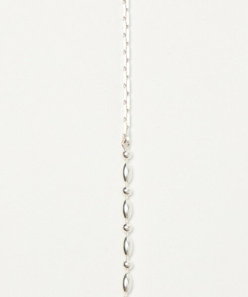 BEAUTY&YOUTH UNITED ARROWS / ビューティー&ユース ユナイテッドアローズ ネックレス・ペンダント・チョーカー | ＜eoa＞パターン チェーン ネックレス | 詳細4