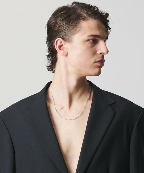 BEAUTY&YOUTH UNITED ARROWS / ビューティー&ユース ユナイテッドアローズ ネックレス・ペンダント・チョーカー | ＜eoa＞パターン チェーン ネックレス（SILVER）