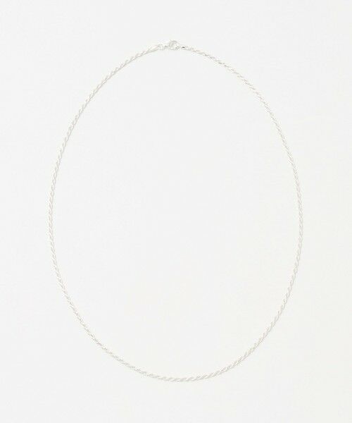 BEAUTY&YOUTH UNITED ARROWS / ビューティー&ユース ユナイテッドアローズ ネックレス・ペンダント・チョーカー | SILVER925 ツイスト ネックレス 50 | 詳細2