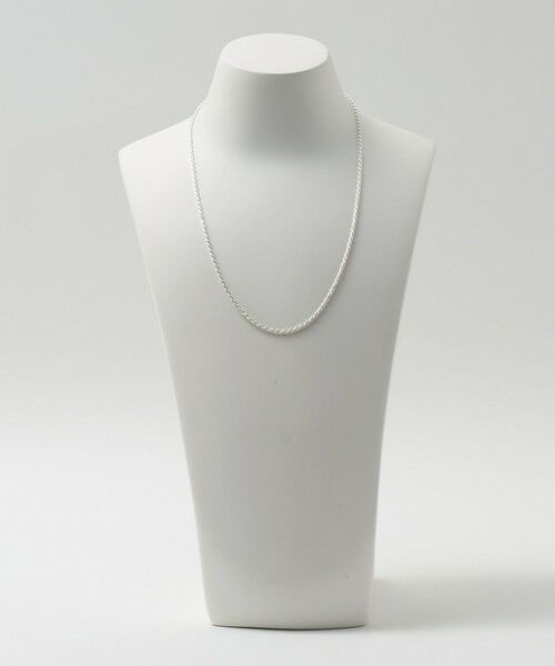 BEAUTY&YOUTH UNITED ARROWS / ビューティー&ユース ユナイテッドアローズ ネックレス・ペンダント・チョーカー | SILVER925 ツイスト ネックレス 50 | 詳細7