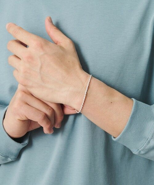 BEAUTY&YOUTH UNITED ARROWS / ビューティー&ユース ユナイテッドアローズ ブレスレット・バングル | SILVER925 ツイスト ブレスレット | 詳細1