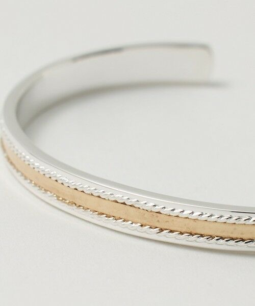 BEAUTY&YOUTH UNITED ARROWS / ビューティー&ユース ユナイテッドアローズ ブレスレット・バングル | BRASS コンビ バングル | 詳細5