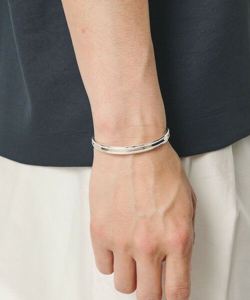 BEAUTY&YOUTH UNITED ARROWS / ビューティー&ユース ユナイテッドアローズ ブレスレット・バングル | BRASS コンビ バングル | 詳細3