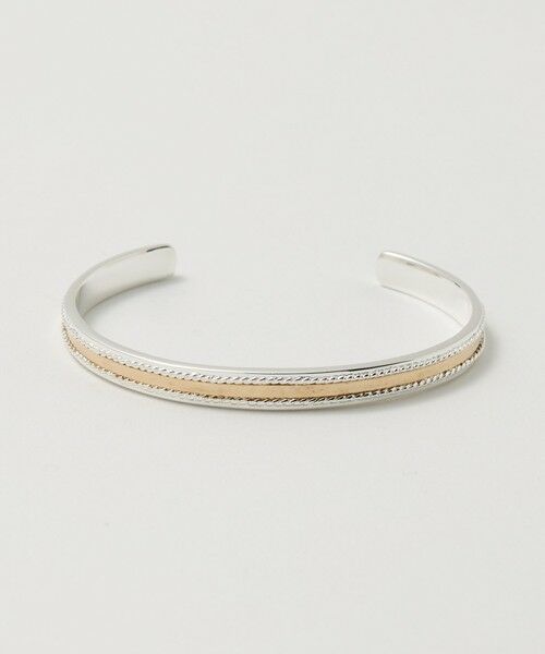 BEAUTY&YOUTH UNITED ARROWS / ビューティー&ユース ユナイテッドアローズ ブレスレット・バングル | BRASS コンビ バングル | 詳細4