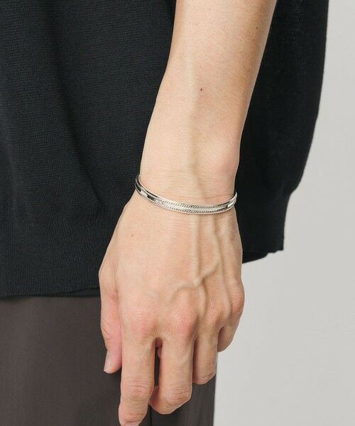 BEAUTY&YOUTH UNITED ARROWS / ビューティー&ユース ユナイテッドアローズ ブレスレット・バングル | BRASS コンビ バングル | 詳細6