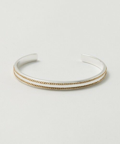 BEAUTY&YOUTH UNITED ARROWS / ビューティー&ユース ユナイテッドアローズ ブレスレット・バングル | BRASS コンビ バングル | 詳細7