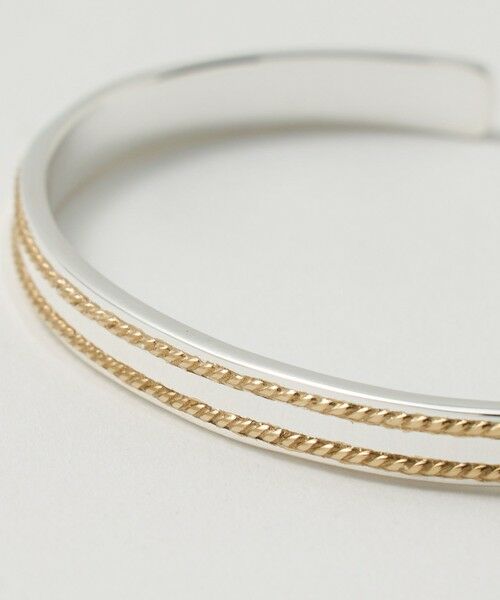 BEAUTY&YOUTH UNITED ARROWS / ビューティー&ユース ユナイテッドアローズ ブレスレット・バングル | BRASS コンビ バングル | 詳細10