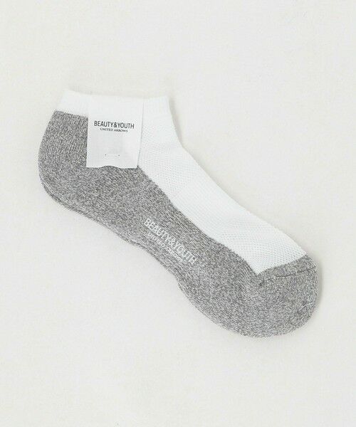 BEAUTY&YOUTH UNITED ARROWS / ビューティー&ユース ユナイテッドアローズ ソックス | コンフォート パイル アンクル ソックス（WHITE）