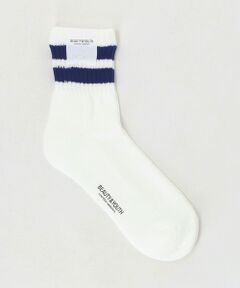 BEAUTY&YOUTH UNITED ARROWS / ビューティー&ユース ユナイテッドアローズ ソックス | ツーライン ソフト パイル クウォーター ソックス