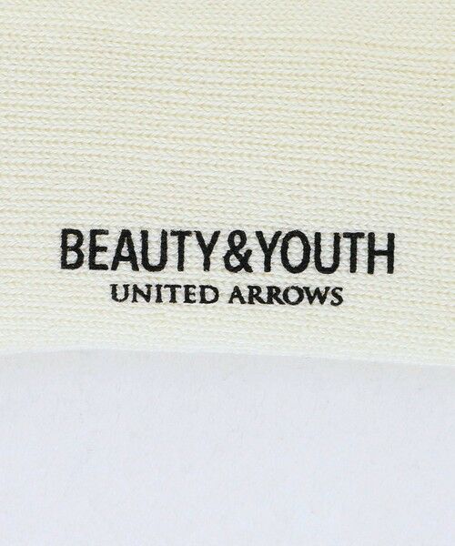 BEAUTY&YOUTH UNITED ARROWS / ビューティー&ユース ユナイテッドアローズ ソックス | ツーライン ソフト パイル クウォーター ソックス | 詳細4