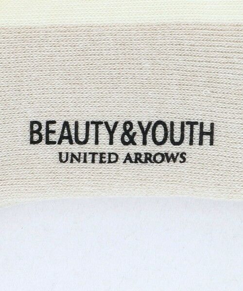 BEAUTY&YOUTH UNITED ARROWS / ビューティー&ユース ユナイテッドアローズ ソックス | バック ライン クウォーター ソックス | 詳細2