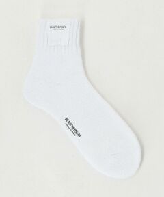 BEAUTY&YOUTH UNITED ARROWS / ビューティー&ユース ユナイテッドアローズ ソックス | ダブル リブ パイル クウォーター ソックス