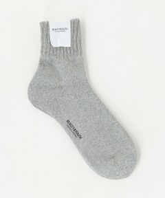 BEAUTY&YOUTH UNITED ARROWS / ビューティー&ユース ユナイテッドアローズ ソックス | ダブル リブ パイル クウォーター ソックス