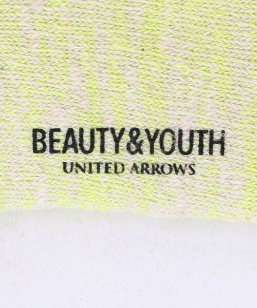 BEAUTY&YOUTH UNITED ARROWS / ビューティー&ユース ユナイテッドアローズ ソックス | ダブル リブ パイル クウォーター ソックス | 詳細8