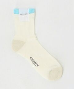 BEAUTY&YOUTH UNITED ARROWS / ビューティー&ユース ユナイテッドアローズ ソックス | レイヤード リブ パイル クウォータ— ソックス