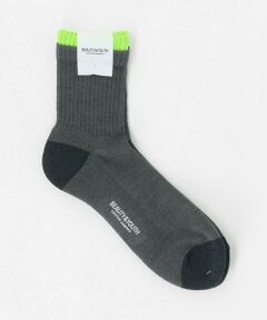 BEAUTY&YOUTH UNITED ARROWS / ビューティー&ユース ユナイテッドアローズ ソックス | レイヤード リブ パイル クウォータ— ソックス
