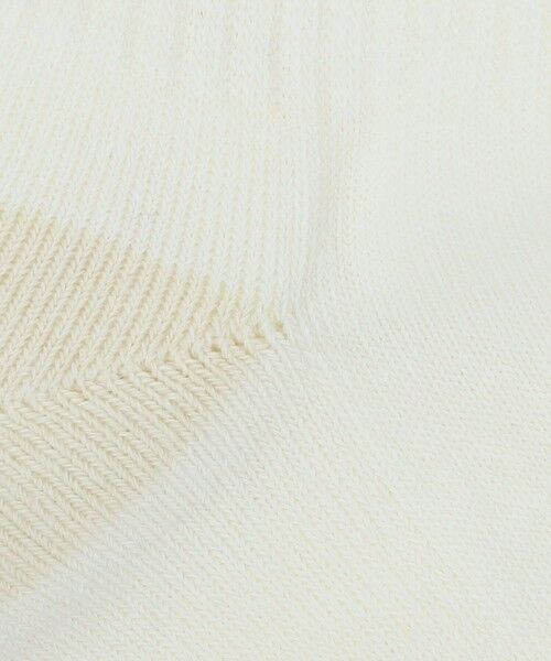 BEAUTY&YOUTH UNITED ARROWS / ビューティー&ユース ユナイテッドアローズ ソックス | レイヤード リブ パイル クウォータ— ソックス | 詳細1