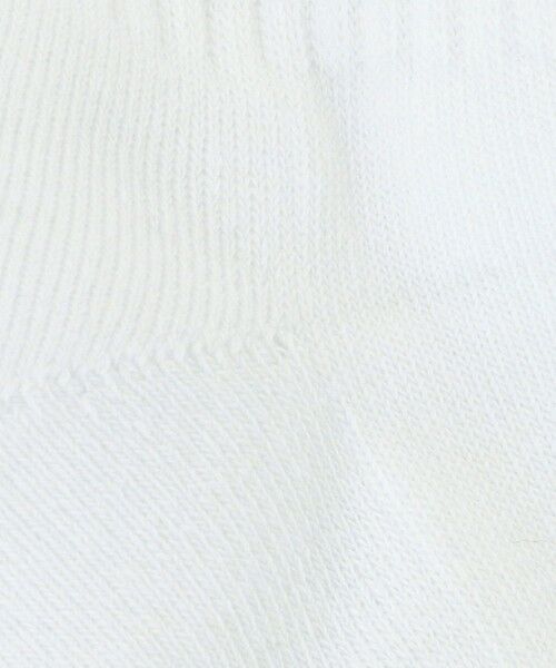 BEAUTY&YOUTH UNITED ARROWS / ビューティー&ユース ユナイテッドアローズ ソックス | フリーダム スタンダード エンブロイダリー ロゴ クウォーター ソックス | 詳細1