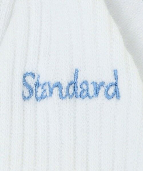 BEAUTY&YOUTH UNITED ARROWS / ビューティー&ユース ユナイテッドアローズ ソックス | フリーダム スタンダード エンブロイダリー ロゴ クウォーター ソックス | 詳細3